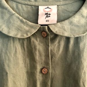 Son de Flor Linen Classic Dress XS